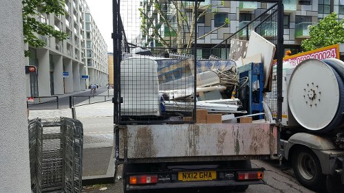 Clearing and organizing a loft space in Gunnersbury