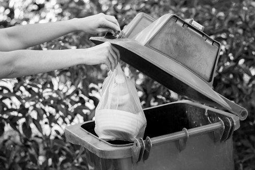 Safe handling of hazardous waste materials